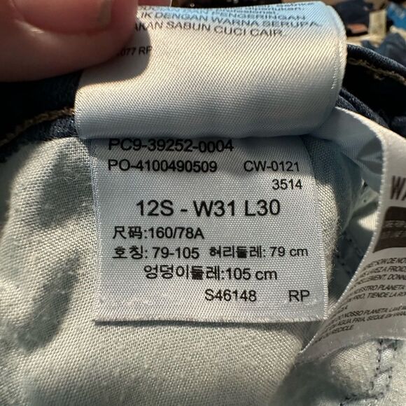 Women’s Levi’s Classic. Bootcut Jeans - Size 31 Short - Picture 7 of 7